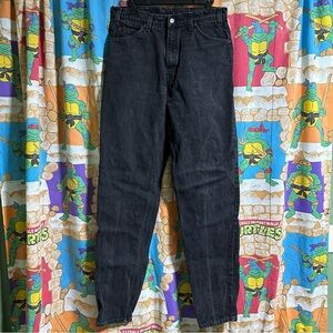 Vintage Levi's Black Denim Jeans